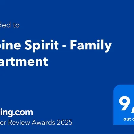 Alpine Spirit - Family Apartamento Kranjska Gora
